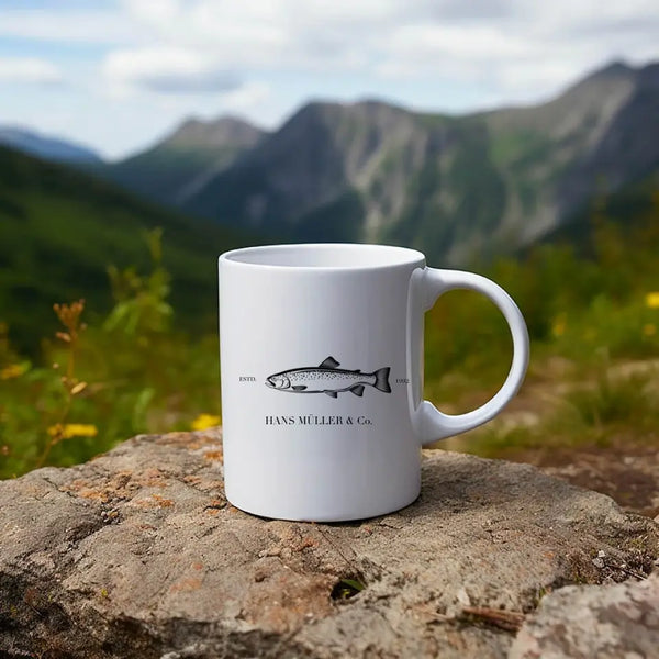 Taza de Pesca Personalizada - Name &amp; Co