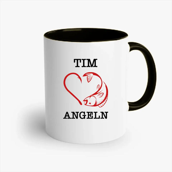 Taza de Pesca Personalizada - Me encanta pescar