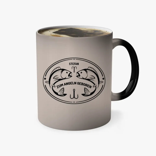 Taza de Pesca Personalizada - Nacidos para pescar