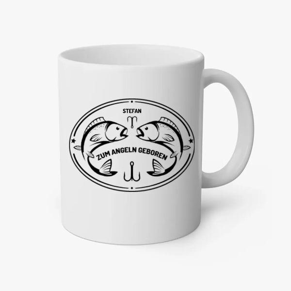 Taza de Pesca Personalizada - Nacidos para pescar