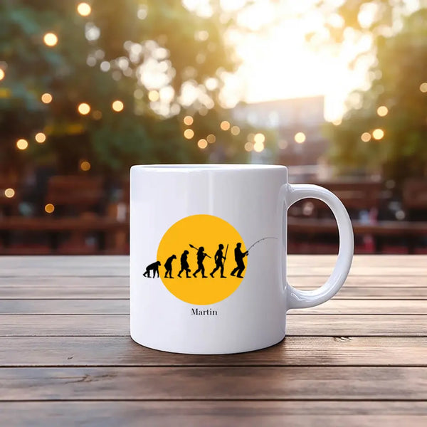 Taza Personalizada Pesca - Evolución