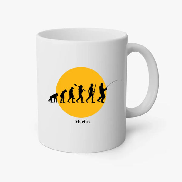 Taza Personalizada Pesca - Evolución