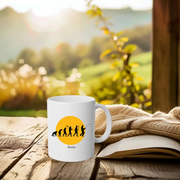 Taza Personalizada Pesca - Evolución