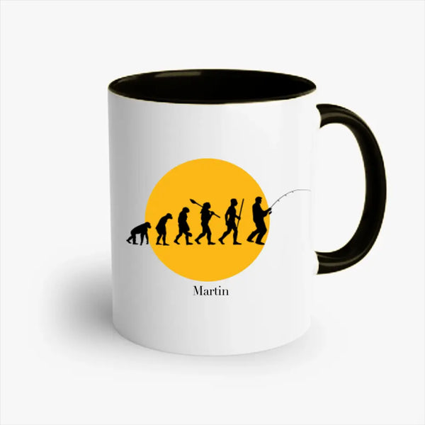 Taza Personalizada Pesca - Evolución