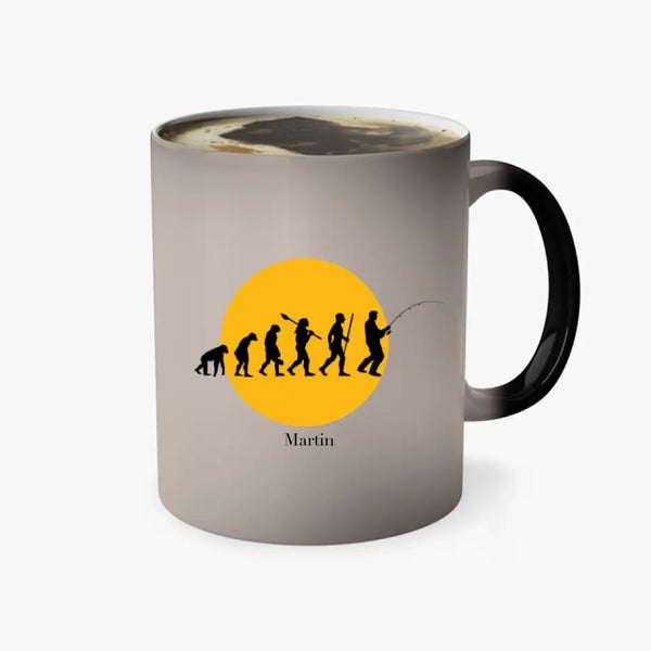 Taza Personalizada Pesca - Evolución