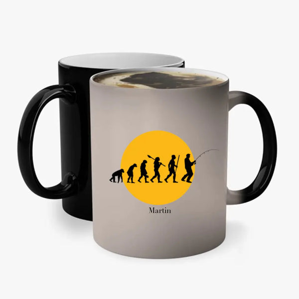 Taza Personalizada Pesca - Evolución