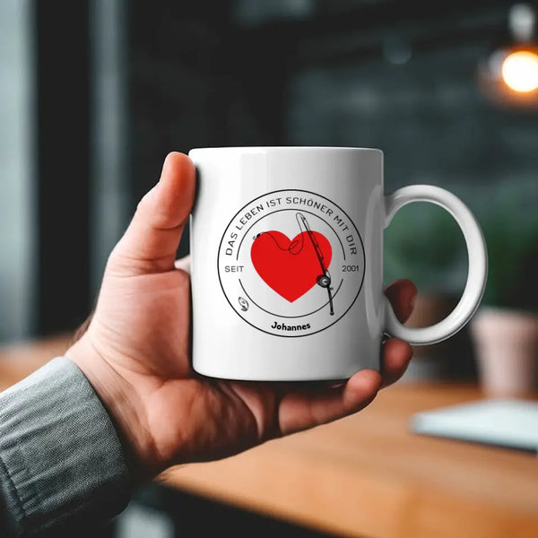 Taza de Pesca Personalizada - Mi Caña de Pescar