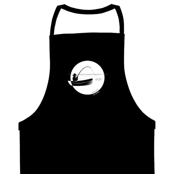 Delantal BBQ Personalizado Pesca - Silueta