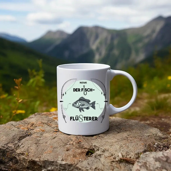 Taza de pesca personalizada - el susurrador de peces
