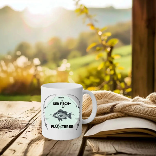 Taza de pesca personalizada - el susurrador de peces