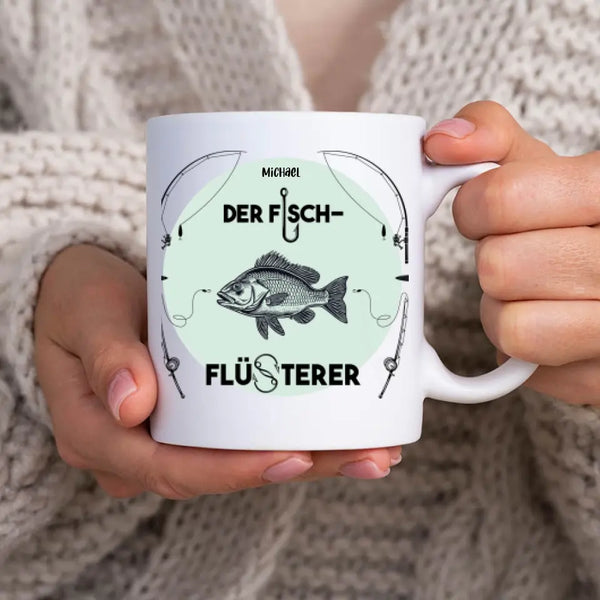 Taza de pesca personalizada - el susurrador de peces
