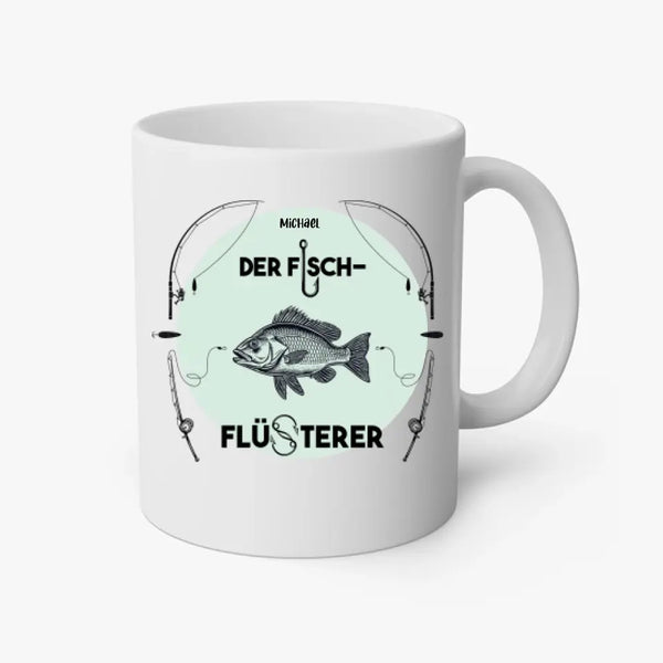 Taza de pesca personalizada - el susurrador de peces