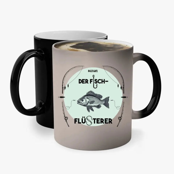Taza de pesca personalizada - el susurrador de peces