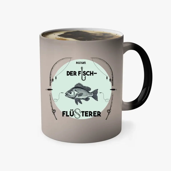 Taza de pesca personalizada - el susurrador de peces