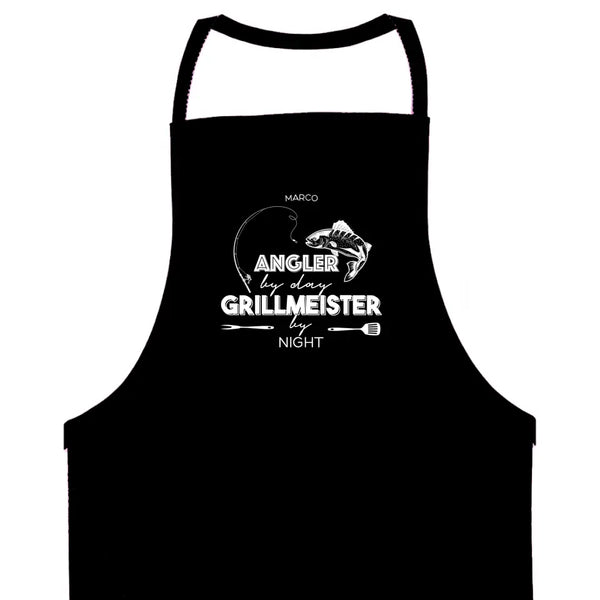 Delantal BBQ Personalizado Pesca - Grill Master
