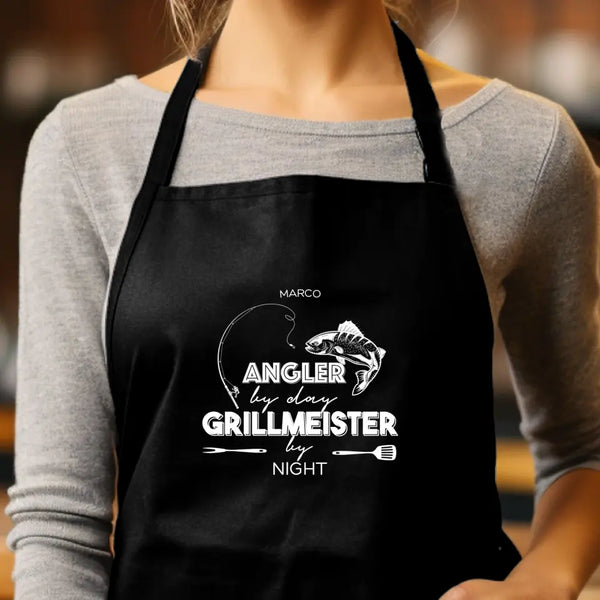 Delantal BBQ Personalizado Pesca - Grill Master
