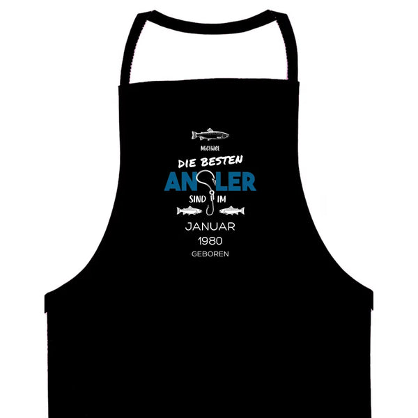 Delantal BBQ Personalizado Pesca - Lo Mejor