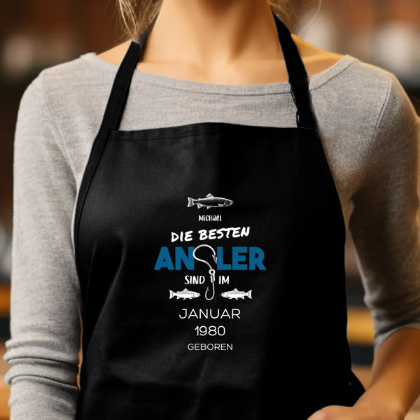 Delantal BBQ Personalizado Pesca - Lo Mejor