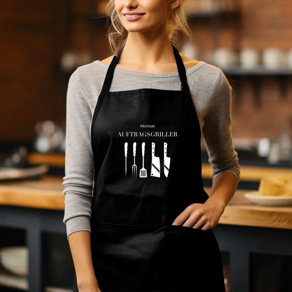Delantal BBQ personalizado Todos - Contract Grillers