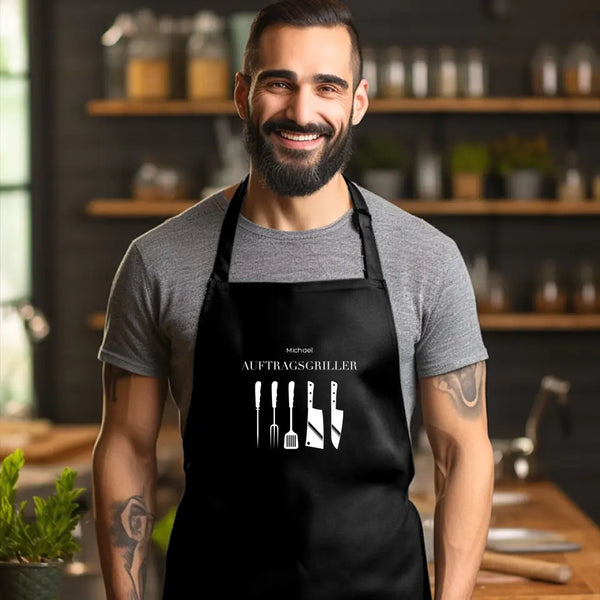 Delantal BBQ personalizado Todos - Contract Grillers