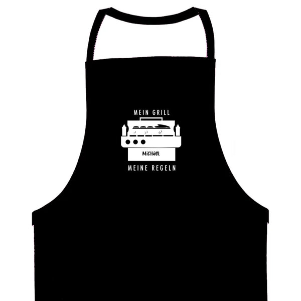 Delantal BBQ Personalizado Todo - Mis Reglas