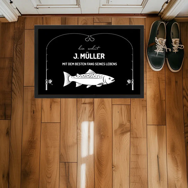 Pesca con felpudo personalizado: la mejor pesca de tu vida