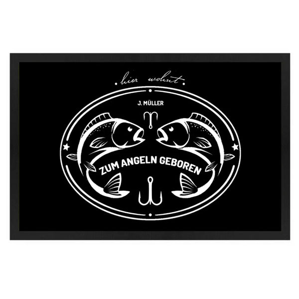 Felpudo personalizado Pesca - Nacidos para pescar