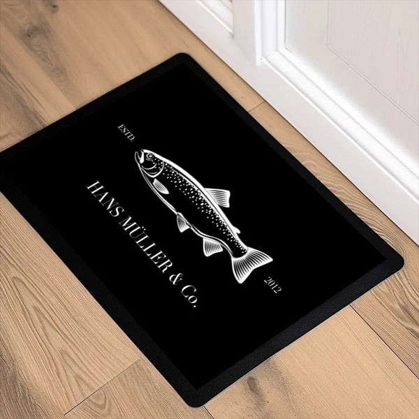 Felpudo Personalizado Pesca - Name &amp; Co