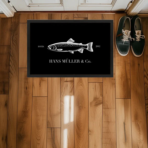 Felpudo Personalizado Pesca - Name &amp; Co