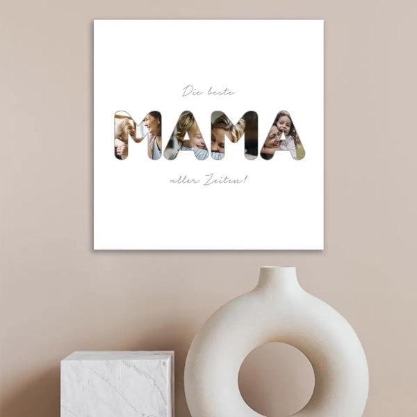 Imagen personalizada Día de la Madre - palabra imagen mamá