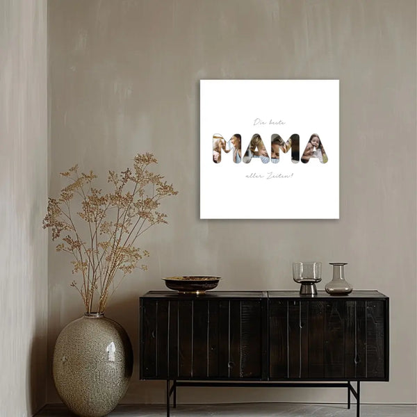 Imagen personalizada Día de la Madre - palabra imagen mamá