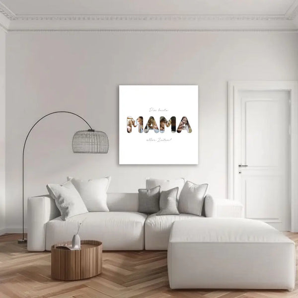 Imagen personalizada Día de la Madre - palabra imagen mamá