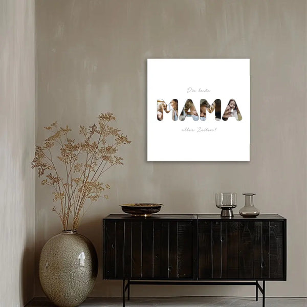 Imagen personalizada Día de la Madre - palabra imagen mamá