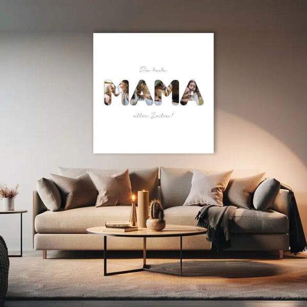 Imagen personalizada Día de la Madre - palabra imagen mamá