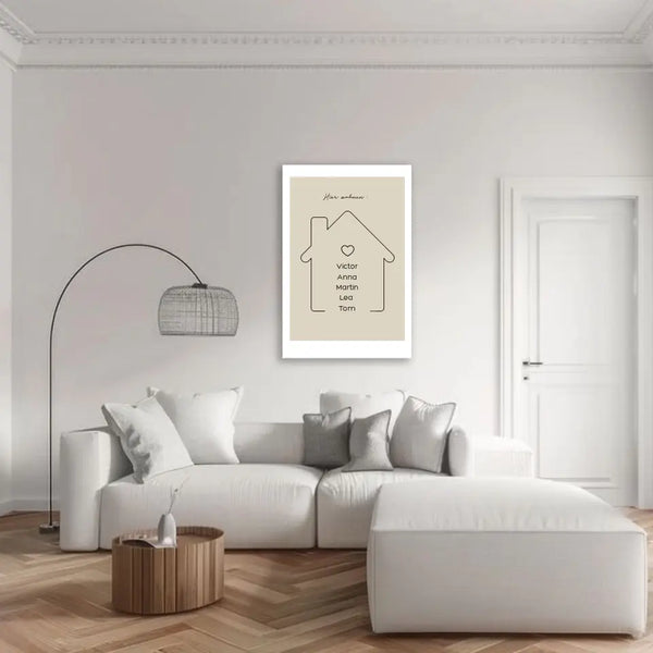 Cuadro personalizado Todos - We Home