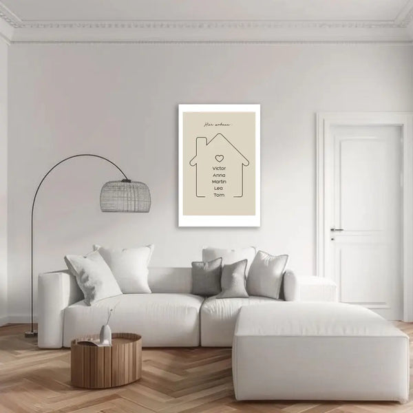 Cuadro personalizado Todos - We Home