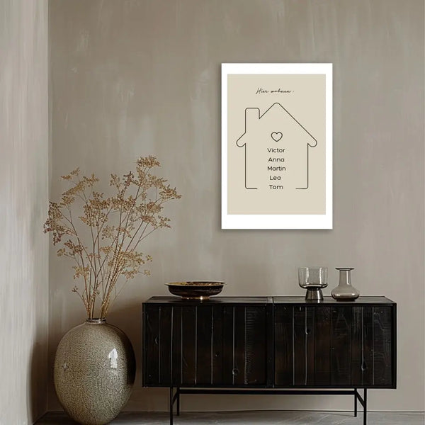 Cuadro personalizado Todos - We Home