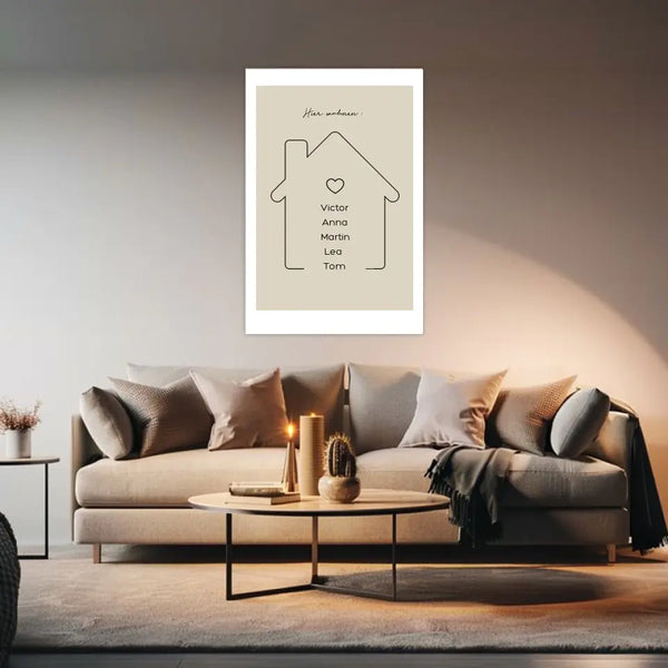 Cuadro personalizado Todos - We Home