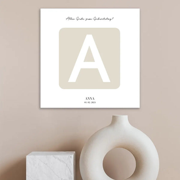 Lienzo de huellas dactilares - imagen inicial