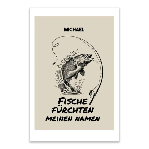 Imagen personalizada pesca - miedo a los peces