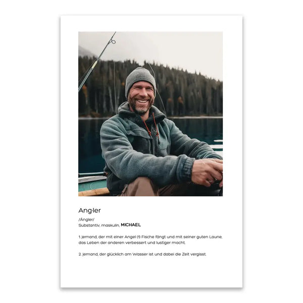 Imagen personalizada de pesca - imagen de definición