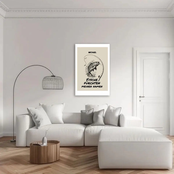 Imagen personalizada pesca - miedo a los peces