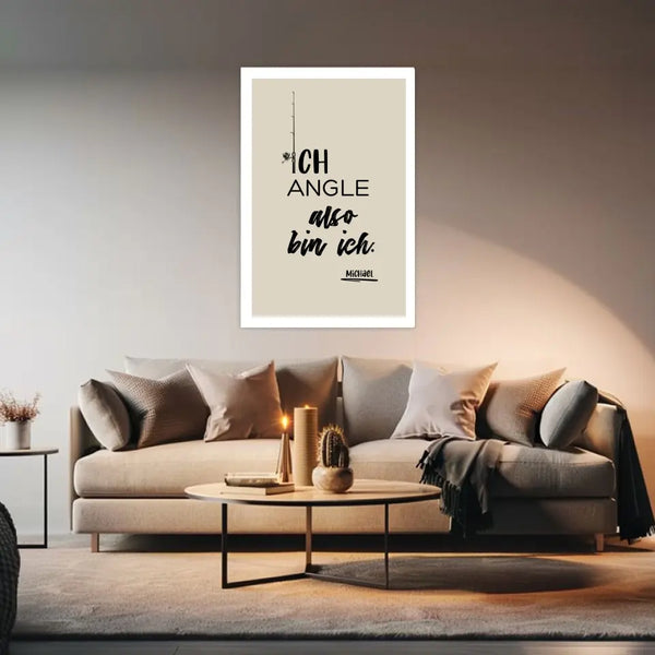 Pesca con imágenes personalizadas - Luego existo