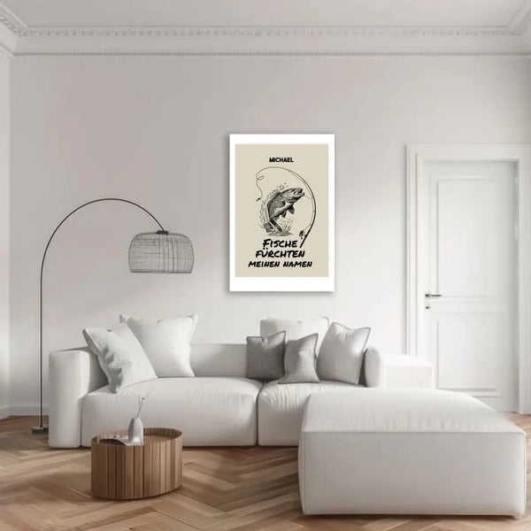 Imagen personalizada pesca - miedo a los peces