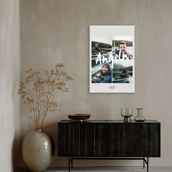 Imagen personalizada Pesca - Imagen de 4 fotos