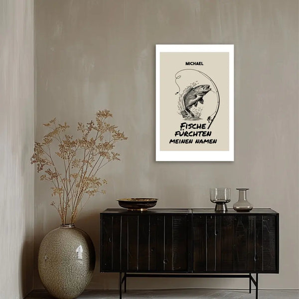 Imagen personalizada pesca - miedo a los peces