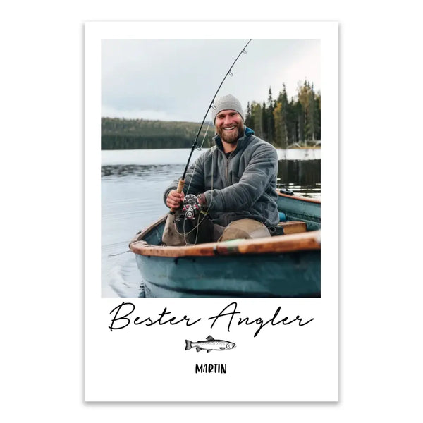 Imagen personalizada de pesca - Mejor pescador