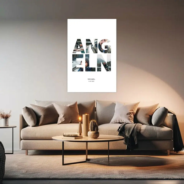 Pesca de imagen personalizada - imagen de palabra