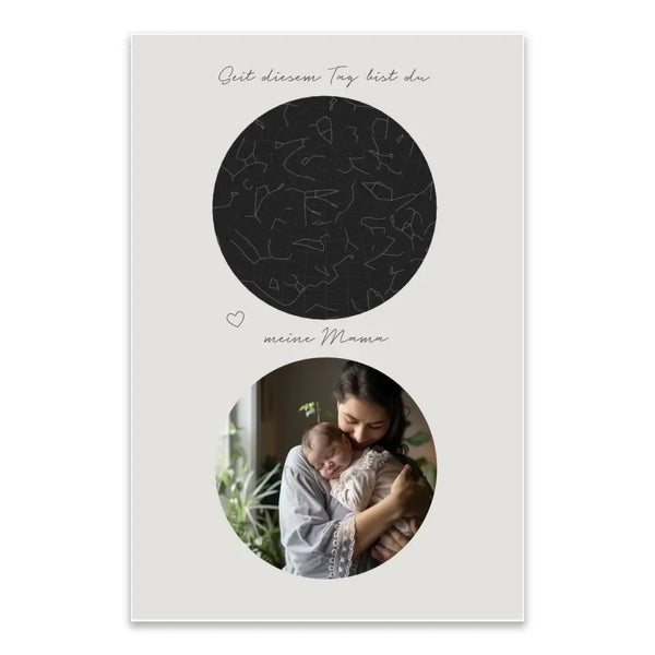 Imagen personalizada Día de la Madre - el día que te convertiste en mi mamá