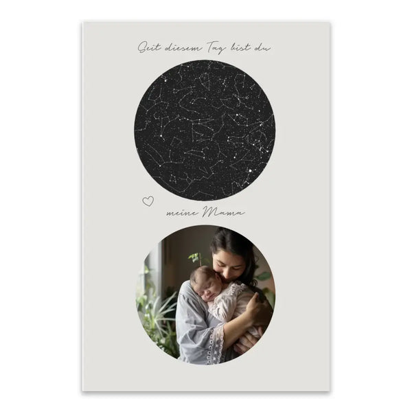 Imagen personalizada Día de la Madre - el día que te convertiste en mi mamá